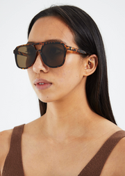 Peta + Jain leopard sunglasses