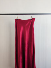 Zara Hot Pink Maxi Skirt - L