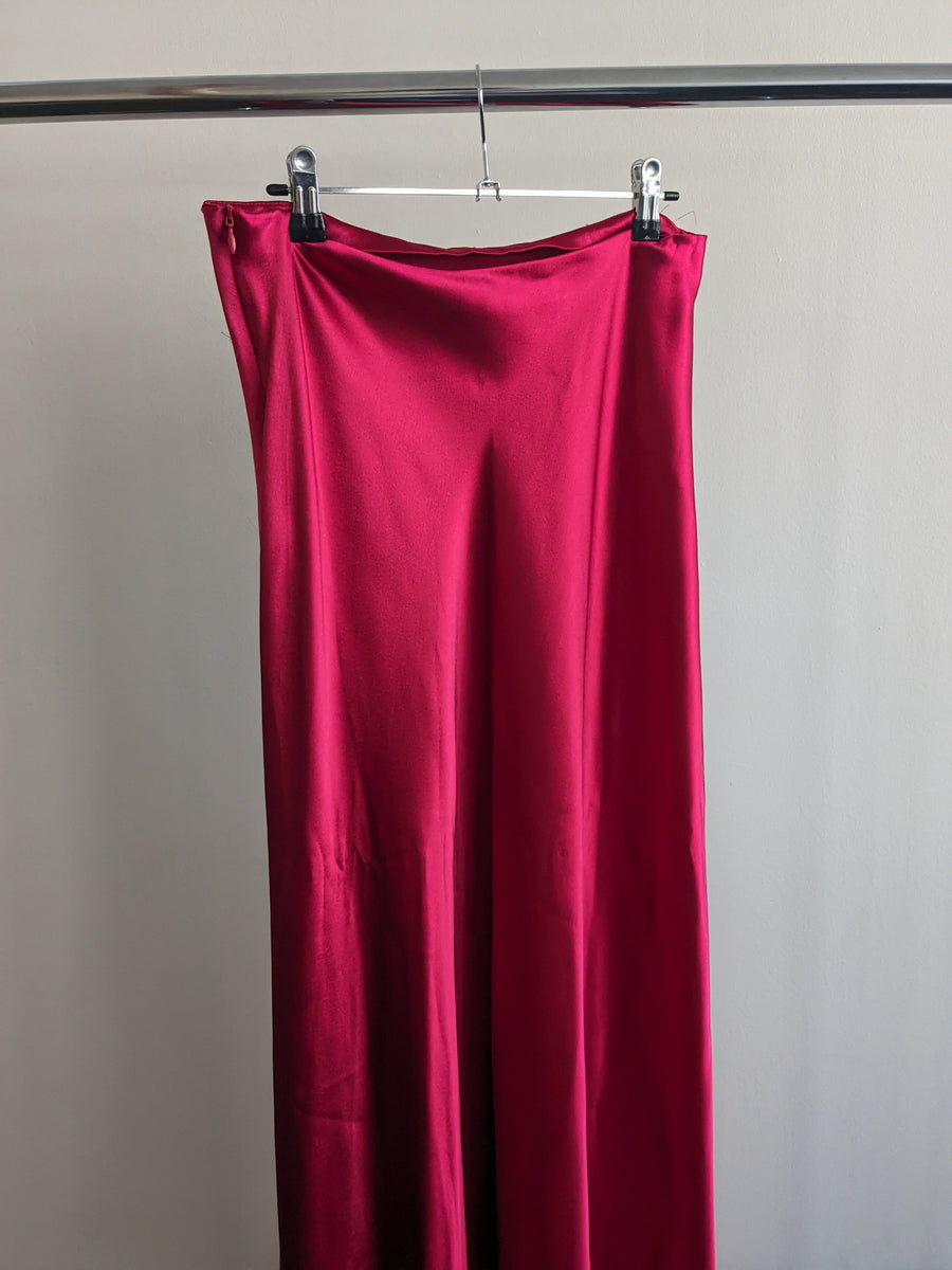 Hot pink skirt zara best sale