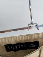 Lioness Military Beige Cargo Micro Skirt - XS