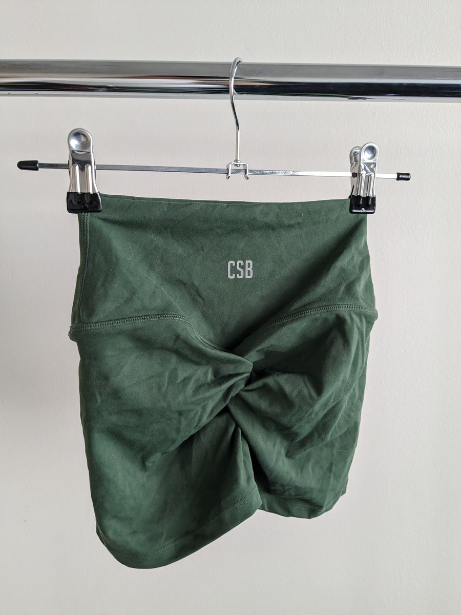 CSB Khaki Green Shorts - XS