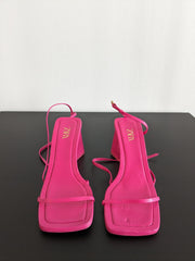 Zara Pink Heels - 38