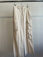 H&M Nude Pocket Pants - Eu 34, 160/64A