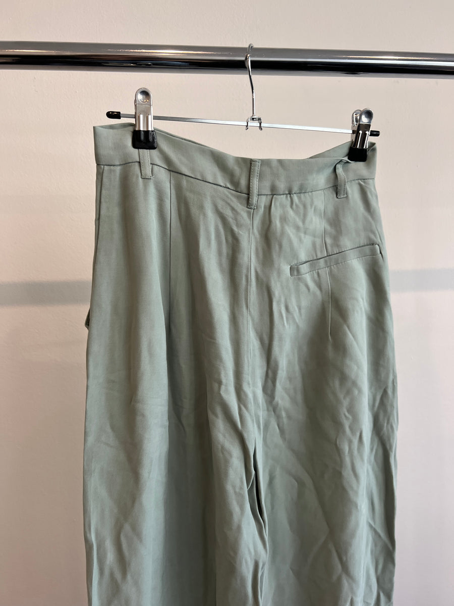 Kookai Smoky Green Montmartre Parisian Chic Pants - 34