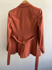 Sheike Burnt Orange Blazer - AU 6