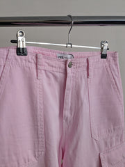 Zara Pink Cargo Jeans - EU 36