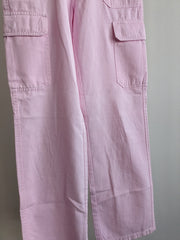 Zara Pink Cargo Jeans - EU 36