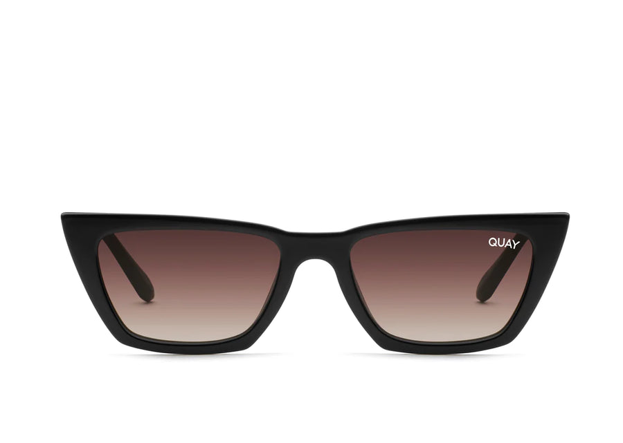 QUAY The Kween Black Sunglasses