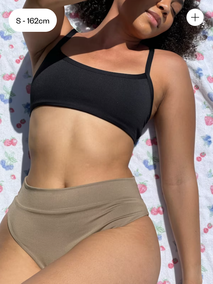 Black Brazilian Bikini Bottom – AIM'N EU