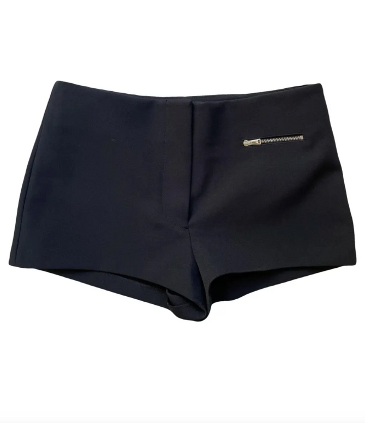 Coperni Black Micro Shorts - UK 10