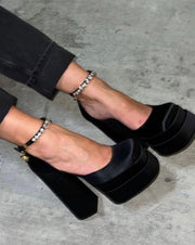 Medusa inspired platform heels - EU 39