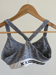 First Base Grey Sports Bra and Leggings Set - XS