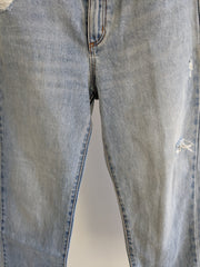 Abrand Jeans Blue Denim Venice Straight Leg Jeans - AU 6/24"