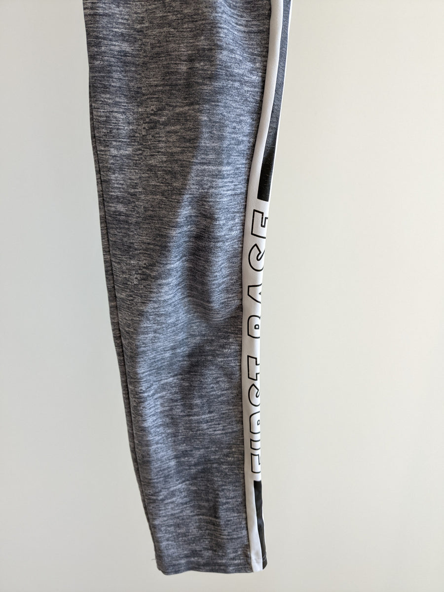 First Base Grey Sports Bra and Leggings Set - XS