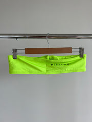 HIPSTOR Neon Green Tube Top - Should Fit Size S