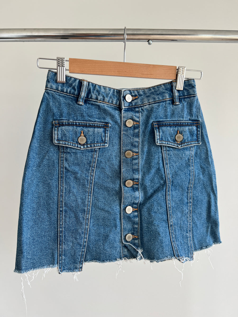 Zara denim mini skirt - Size S