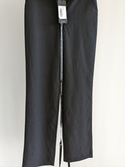 Club London Black 'Take Your Time' Straight Leg Pants - AU 6