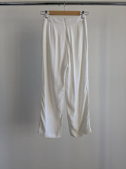 Kookai White Straight Leg Trousers - Size 34 (AU 6)