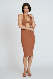 By Johnny Knit light tan beige brown dress - Size XL