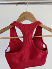 DOYOUEVEN Red Sports Bra - XS