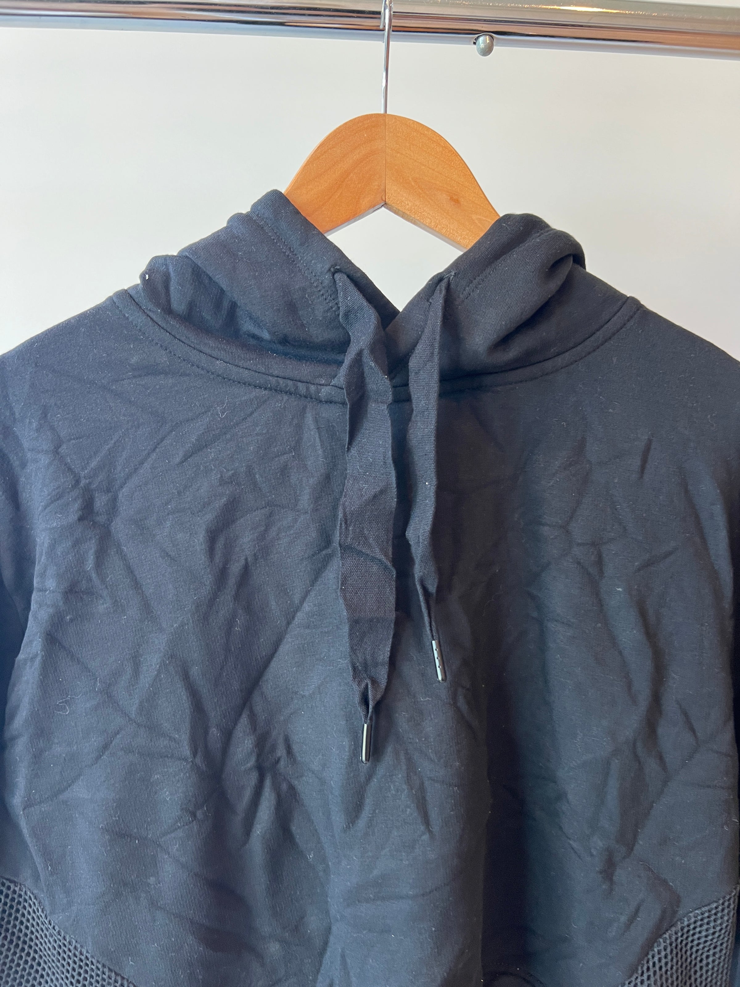 Rockwear Black Cropped Sweatshirt Hoodie - AU 12 –