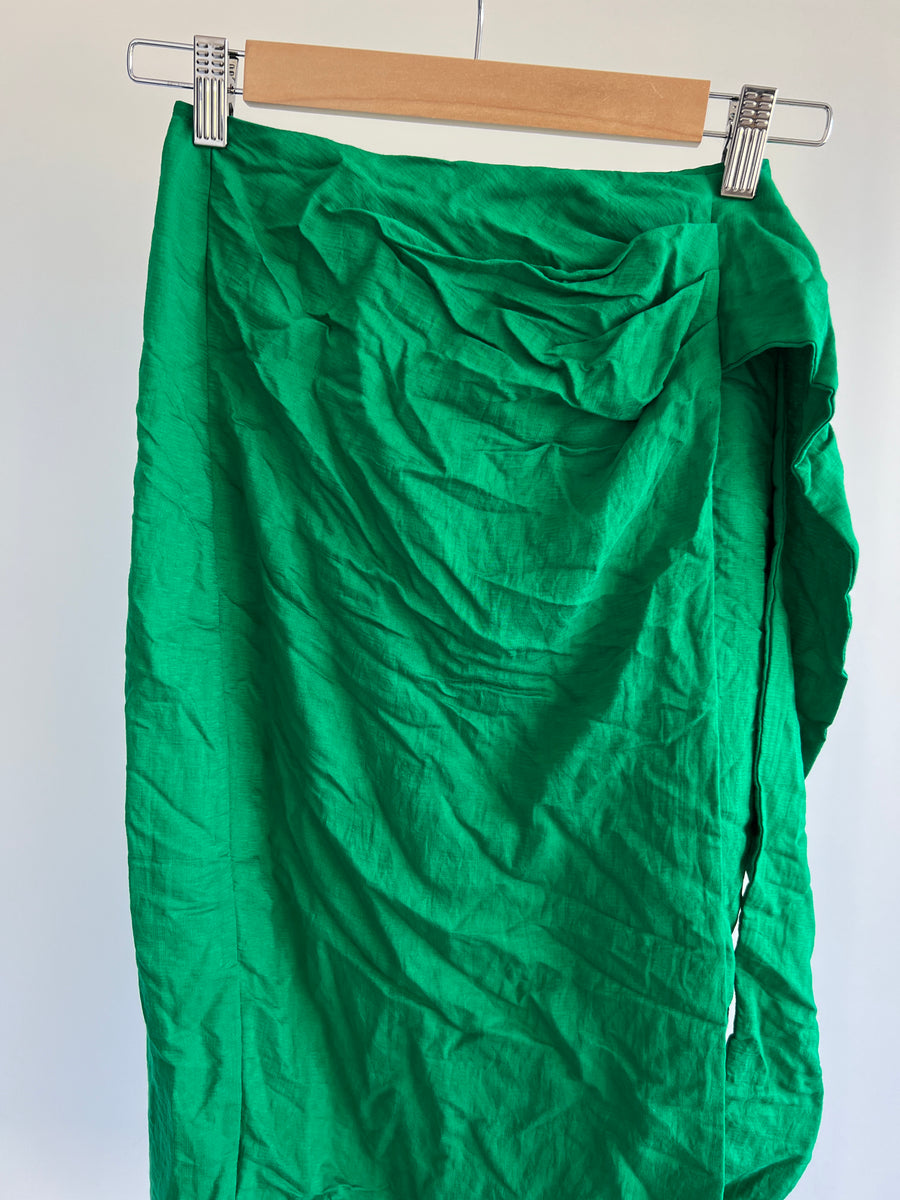 Showpo Green Midi Skirt - AU 6