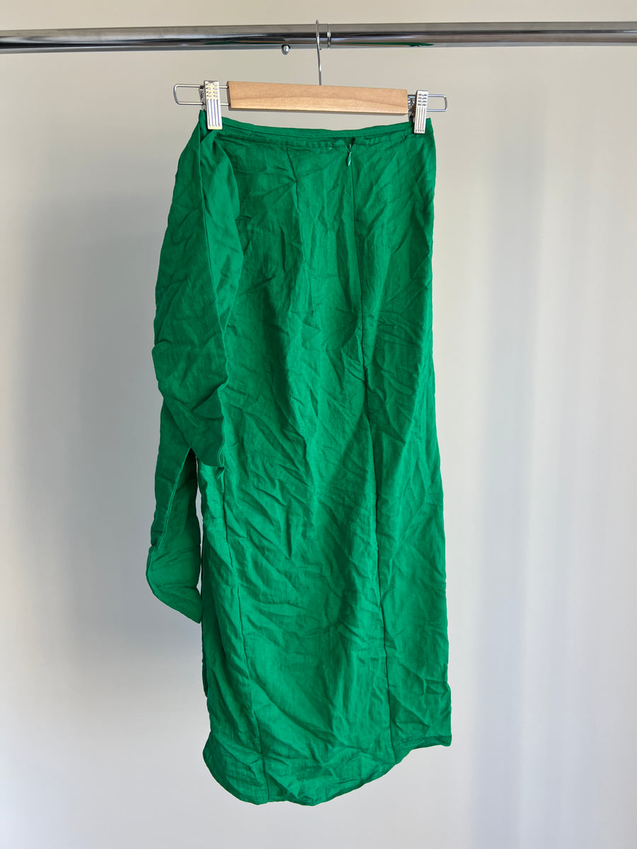 Showpo Green Midi Skirt - AU 6