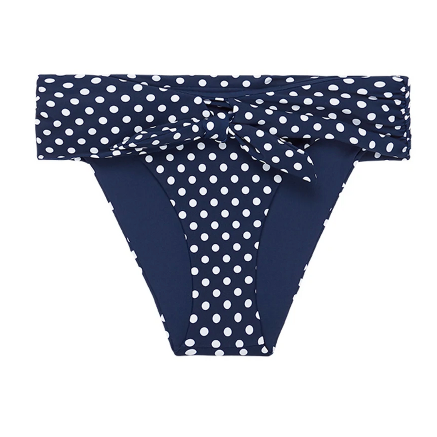 Sonya Swim Navy Polkadot Venice Bikini Set - Size XL