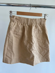 Runaway Beige Mini Skirt - S