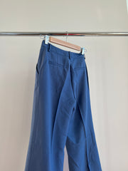 Camilla and Marc Dusty Blue Flayed Pants - AU 6