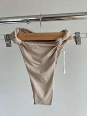 Yolanda Swim Beige Bikini Bottoms - XS