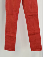 Lee Orange Mid Jetts Skinny Jeans - Size 7