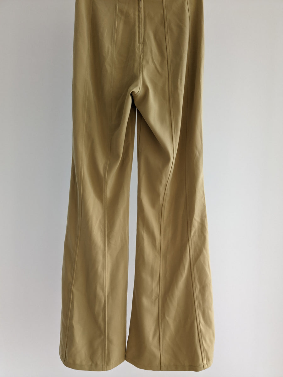 Third Form Cumin Cut Through Flare Trousers - AU 6