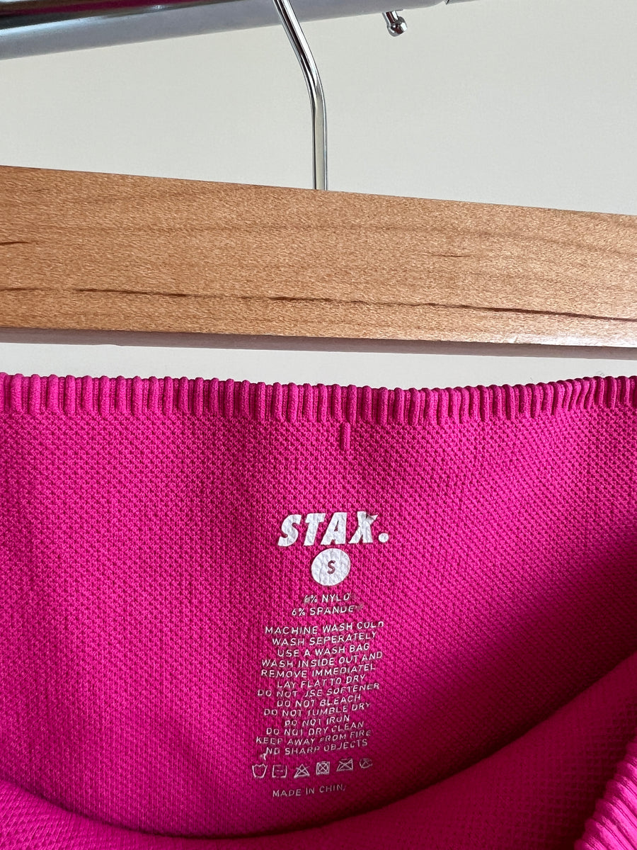 STAX Hot Pink Leggings - S