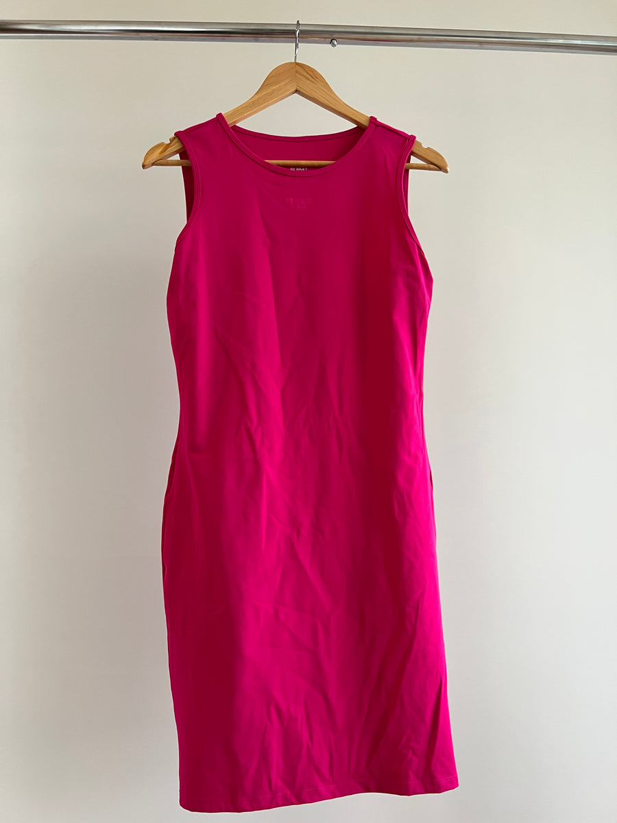 Remmie by Riley Hot Pink Sports Mini Dress - XL