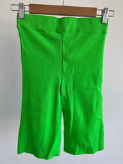 Zara Neon Green Biker Shorts - S