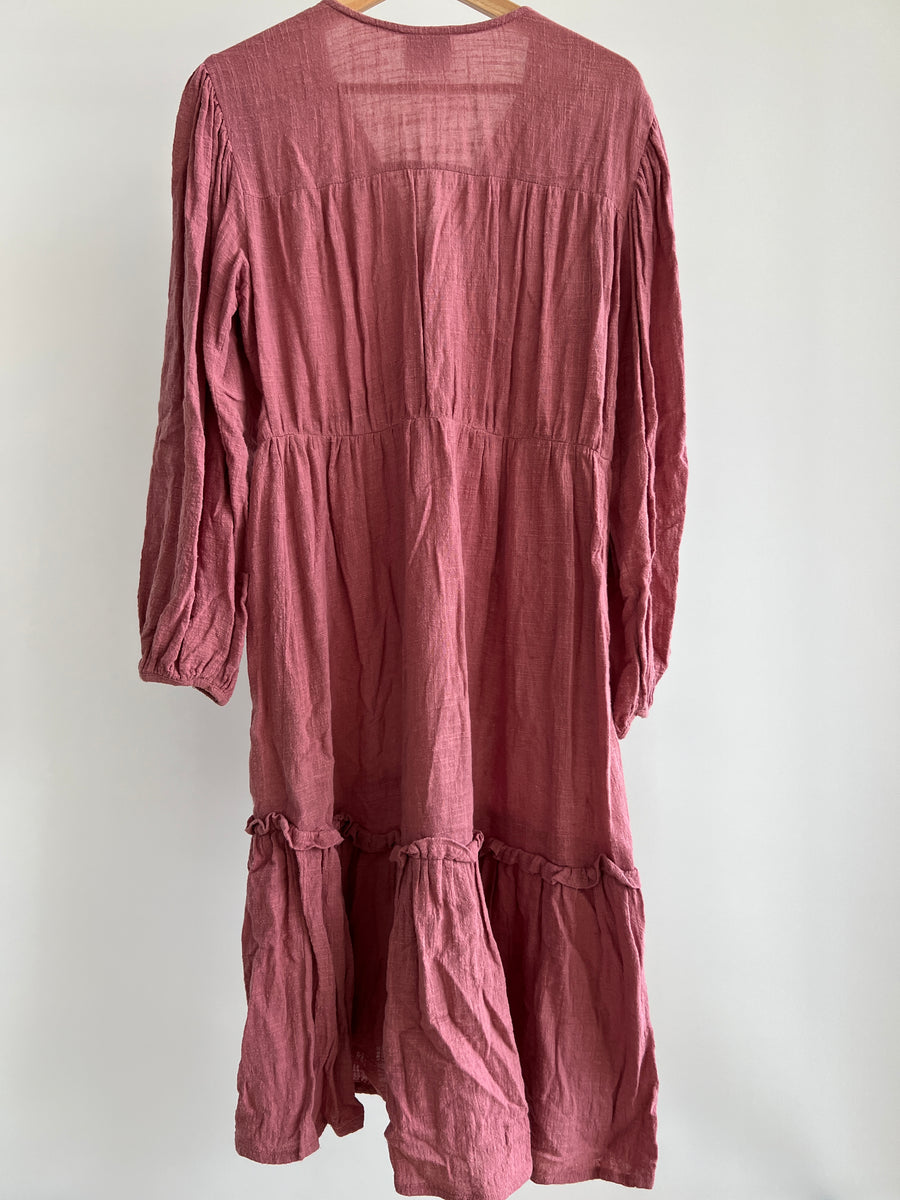 Rue Stiic Rosewood Pink Dress - Size S