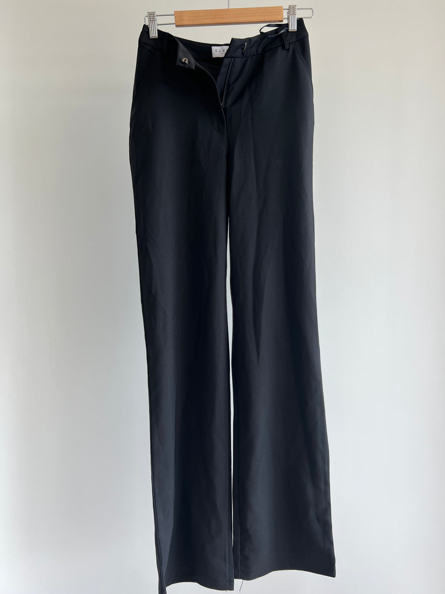 Club London Black Pants - Uk 6