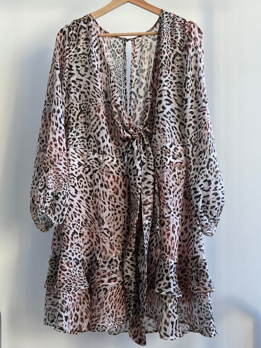 Sheike leopard dress sale