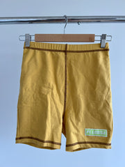 FT. LOUISA Yellow Biker Shorts - S