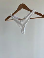 Island Boheme Off White Bikini Bottoms - XS