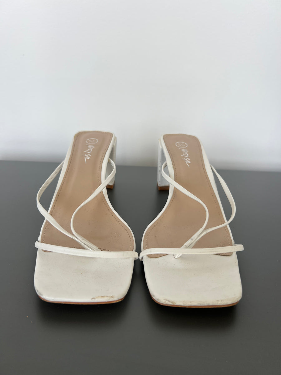 Nasty Gal White Heels - 8