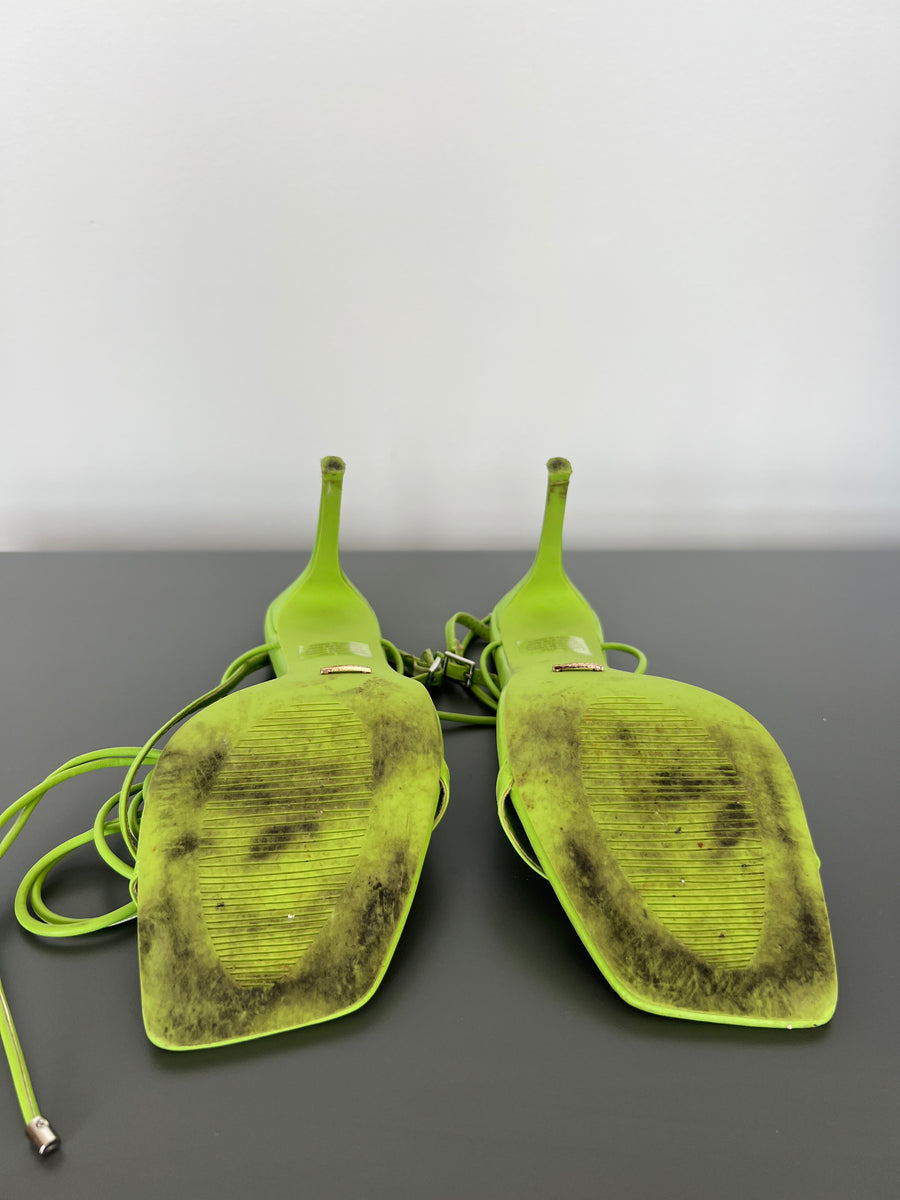 Billini Galina Apple Green Heels - 6