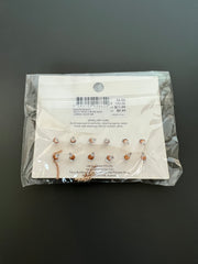 Colette Hayman stud, hoop, cross multi pack earrings