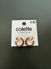 Colette Hayman small dia hoops