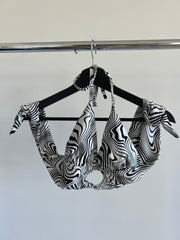 Ava & Ever Zebra Crop Top - AU 8