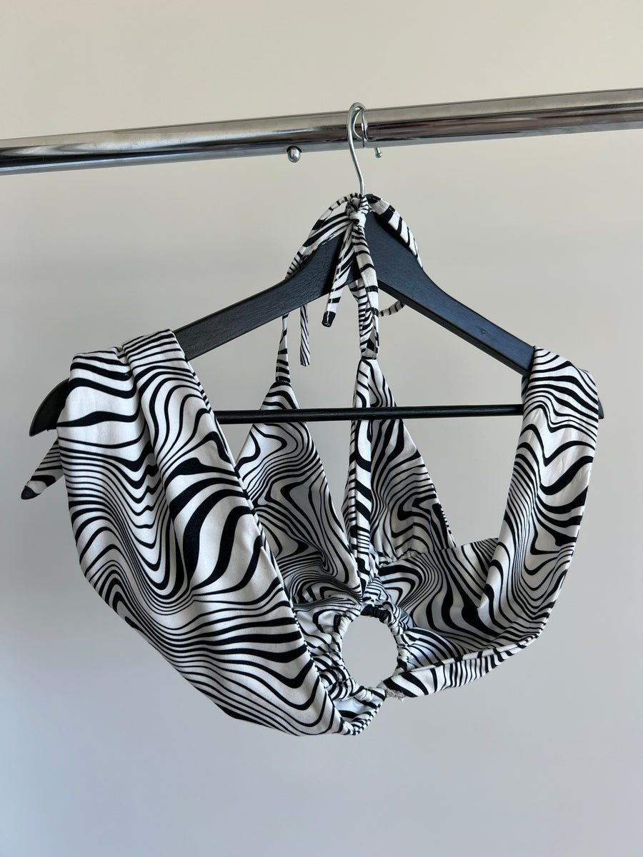 Ava & Ever Zebra Crop Top - AU 8