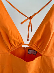 Runaway Orange Mini Dress - AU 16/XXL