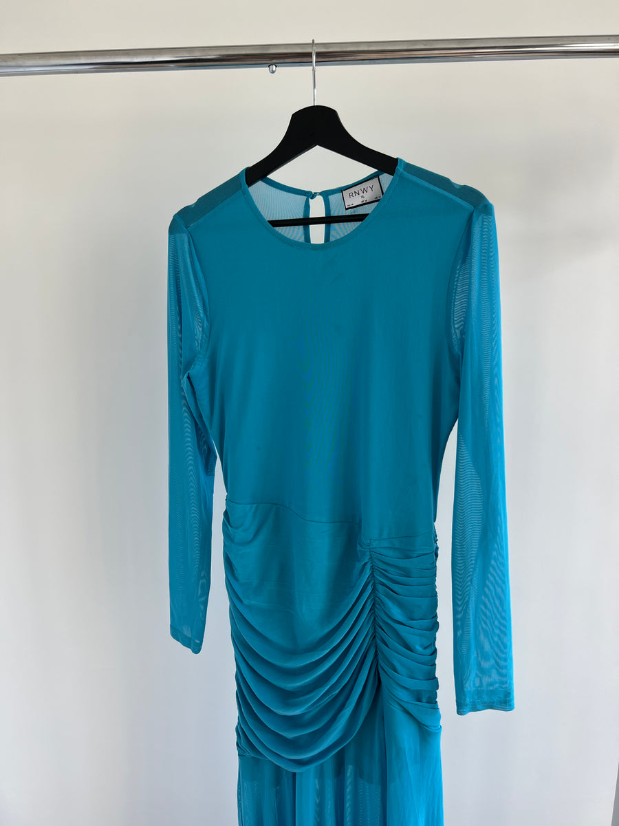 Runaway Stunning Blue Gown Dress - AU 14/XL