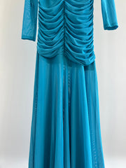 Runaway Stunning Blue Gown Dress - AU 14/XL